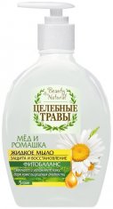 ЦЕЛЕБНЫЕ ТРАВЫ Жидкое мыло Мед и Ромашка с антибак комплексом /300 №892985100