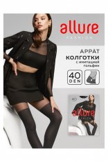 PC Колготки APPAT имитация гольфин NERO 40 den р.2 №1006561600