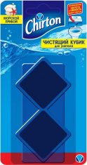 ЧИРТОН Чистящий кубик д/унитаза Морской Прибой /2*50г №197893700
