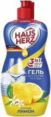 HausHerz Средство д/мытья посуды Сочный лимон /650 №1161697600