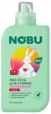 Nobu 2в1 Color Средство для стирки жидкое с кондиционером гель экологичное /1000 №1163773600