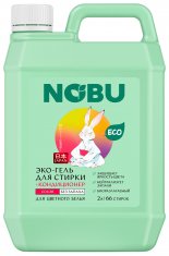 Nobu 2в1 Color Средство для стирки жидкое с кондиционером гель экологичное /2000 №1163771800