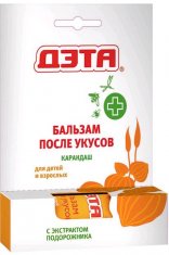 ДЭТА Бальзам карандаш после укусов с подорожником /10 №55867800