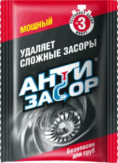 АНТИЗАСОР Мощный гранулированное ср-во д/удаления засора в трубах /70 №847685200