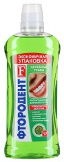 Фтородент Ополаскиватель для полости рта  Целебные травы /475 №742553400