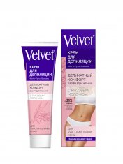 Velvet крем д/депиляции д/чувствительной кожи Рисовое молочко /100 №991060000