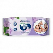 Ultra Fresh Family Влажные салфетки д/всей семьи /60 №986308500
