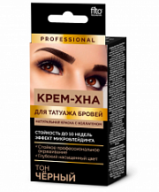 ФК Крем-хна д/татуажа бровей Тон Черный /1г+1,5 №910353900