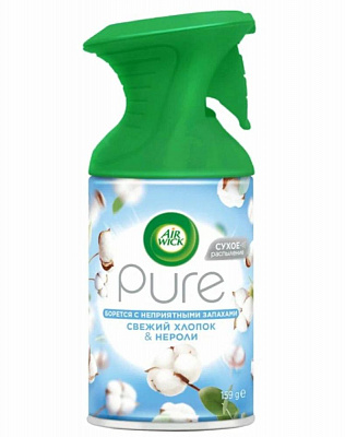 ЭИРВИК PURE Освежитель воздуха Свежий хлопок Нероли /250 №1153246600