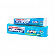 НК НОВЫЙ ЖЕМЧУГ зубная паста для детей Юниор Яблоко + мята /50 №550685700