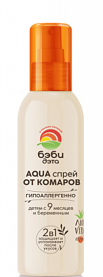 ДЭТА-БЭБИ Аква спрей 2 в 1 /100 №1142710500