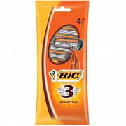 BIC Бритва БИК 3 для чувствительной кожи /4 №797718300