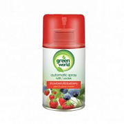 GREEN WORLD Освежитель воздуха (сменный баллон) Strawberry&blueberry /250 №1010088300