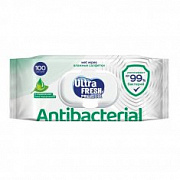 Ultra Fresh Premium Antibacterial Влажные салфеткис витаминами и экстрактами /100 №1101797600