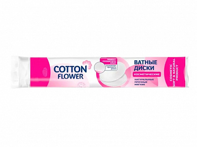 Cotton Flower Диски ватные /120+20 №991341900
