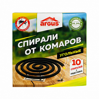 АРГУС Спирали малодымные /10 №629382200