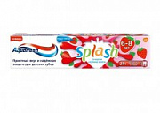 АКВАФРЕШ Зубная паста детская со вкусом клубники и мяты Splash /50 №1099592100