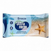 Ultra Fresh Breeze Влажные салфетки /15  №998808300