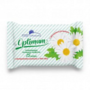 НОВЫЕ ГОРИЗОНТЫ Влажные салфетки OPTIMUM с ароматом ромашки /15 №1046007100