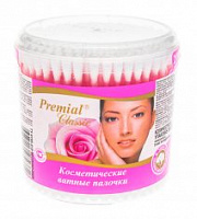 PREMIAL Ватные палочки Classic (цилиндр) /200 №668621700