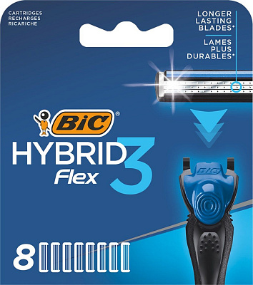 BIC Картриджи Флекс 3 Гибрид /4 №797728800
