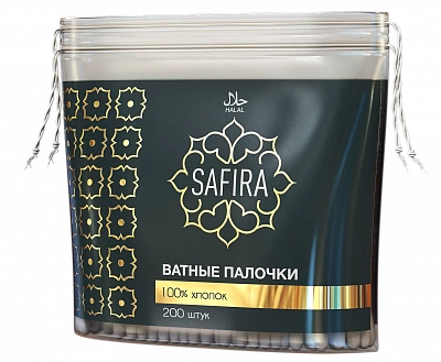 SAFIRA Ватные палочки (пакет) /200 №1102988600