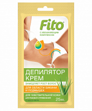 ФК Крем-депилятор д/области бикини и подмышек для чувств. кожи экстракт Алоэ Вера /25 №467036800