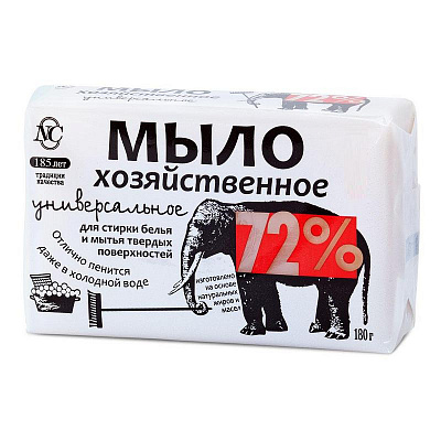 НК Мыло хозяйственное 72% универсальное /180 №579567700