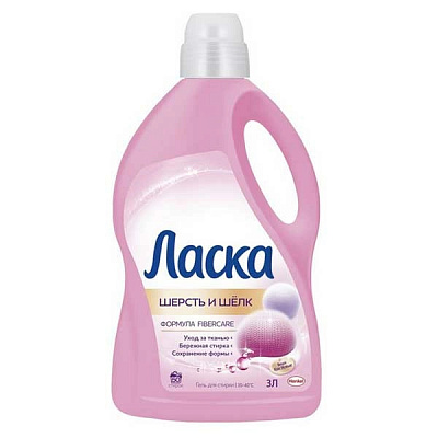 ЛАСКА Гель д/стирки Шерсть и Шелк /3000 №794801200