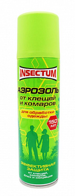 ИНСЕКТУМ Аэрозоль от клещей и комаров /150 №1098610100