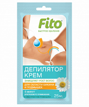 ФК Быстрое удаление Крем-депилятор д/области бикини и подмышек экстракт ромашки /25 №467038400
