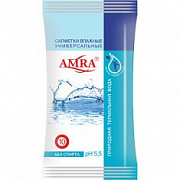 AMRA Салфетки влажные универсальные с термальной водой /10 №668638000