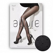 Аллюр Колготки PEARL в горошек, NERO 40 den р.3 №943503600
