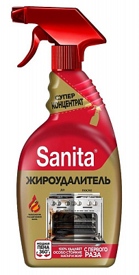 САНИТА Спрей Средство Чистящее Жироудалитель Мощная пена /500 №853872500